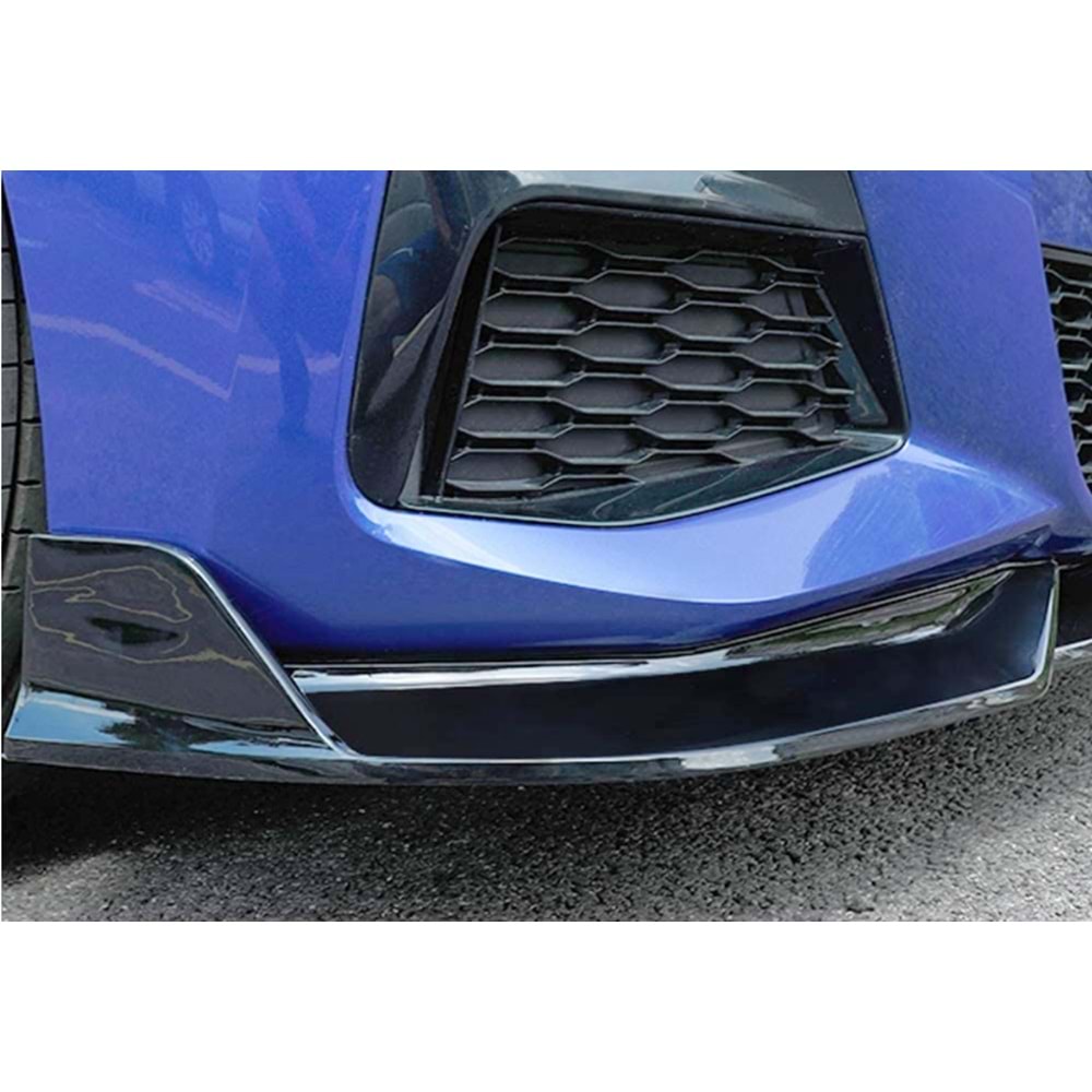 BMW G20 2019+ - Tampon Lipi/Ön, A Plus 330i M Sport V4 Stil, Piano Black Ürün Yüzeyi, Vakum