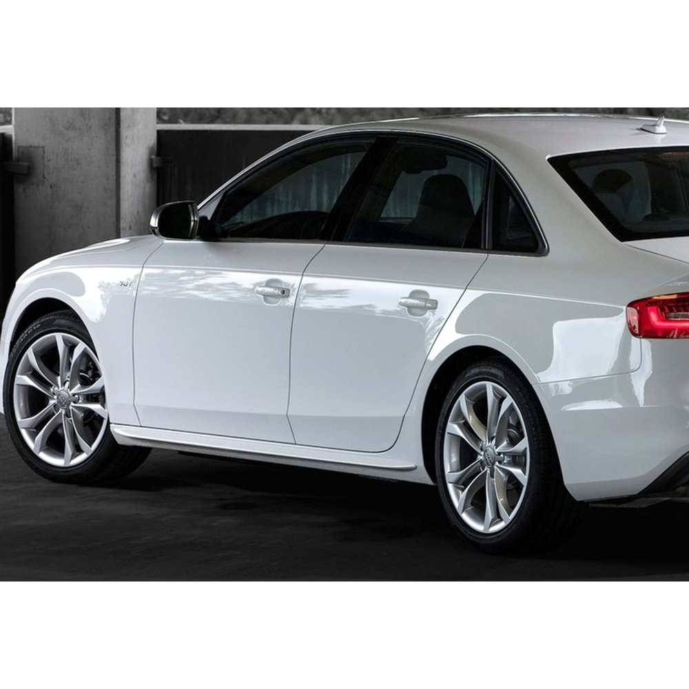 Audi A4 2008+ - Marşpiyel S Line Stil, Astar Boyalı FRP, Set