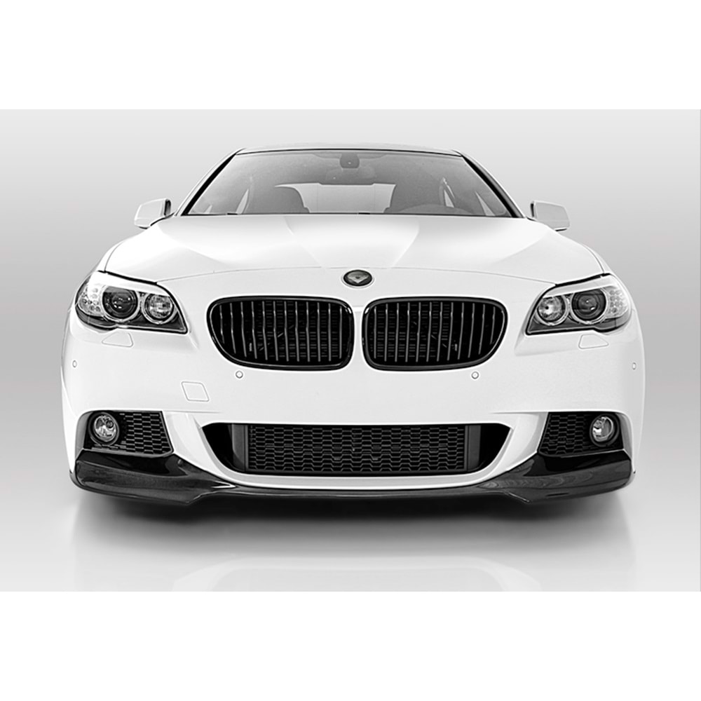 BMW F10 2010+ - Tampon Eki/Ön, B Plus Vorstainer V1 Stil, Piano Black Ürün Yüzeyi, Vakum