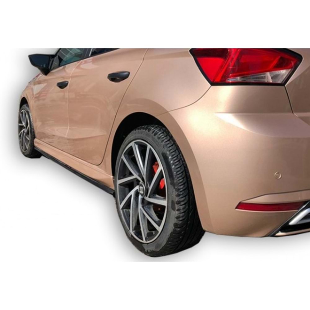 Seat Ibiza Mk5 2017+ - Marşpiyel/Yan, C Std. Aero V1 Stil, İşlemYapılmamış Ham Ürün Yüzeyi, Vakum, Set