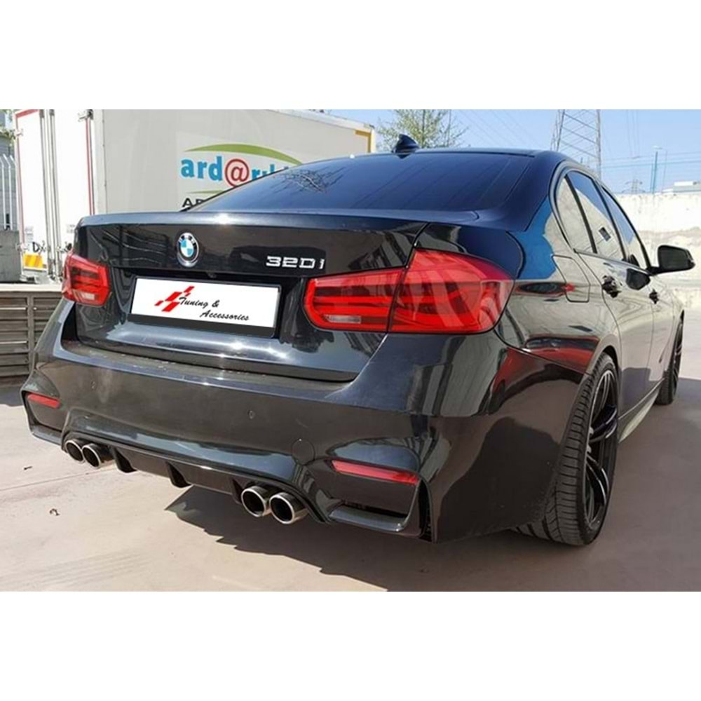 BMW F30 2012+ - Body Kit M3 F80 Stil Chn., İşlem Yapılmamış Ham Ürün Yüzeyi ABS Set