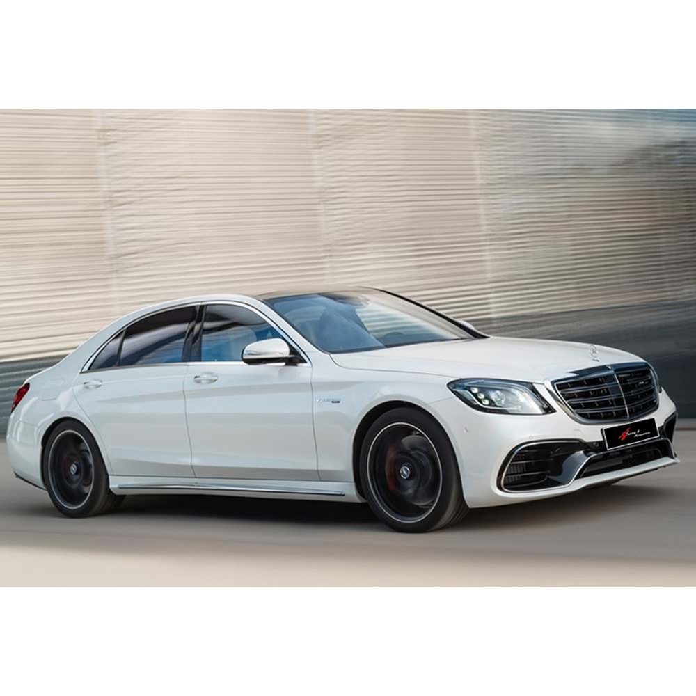 M. Benz W222 2013+ - Body Kit S63 AMG Stil, İşlemYapılmamış Ham Ürün Yüzeyi, ABS, Set