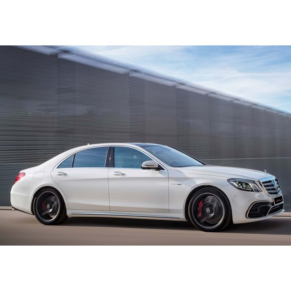 M. Benz W222 2013+ - Body Kit S63 AMG Stil, İşlemYapılmamış Ham Ürün Yüzeyi, ABS, Set