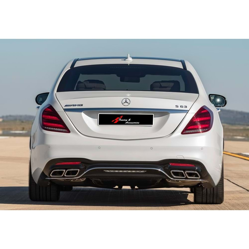 M. Benz W222 2013+ - Body Kit S63 AMG Stil, İşlemYapılmamış Ham Ürün Yüzeyi, ABS, Set