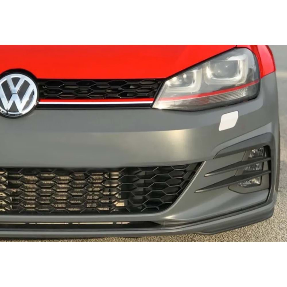 VW Golf Mk7 2012+ - Body Kit GTI Stil 7.5 Görünümlü Chn., İşlem Yapılmamış Ham Ürün Yüzeyi, ABS, Set