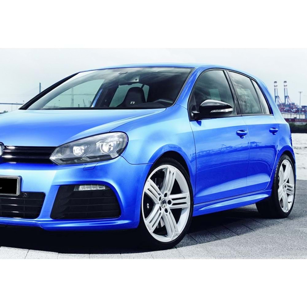 VW Golf Mk6 2008+ - Body Kit R20 Stil, İşlem Yapılmamış Ham Ürün Yüzeyi ,ABS, Set