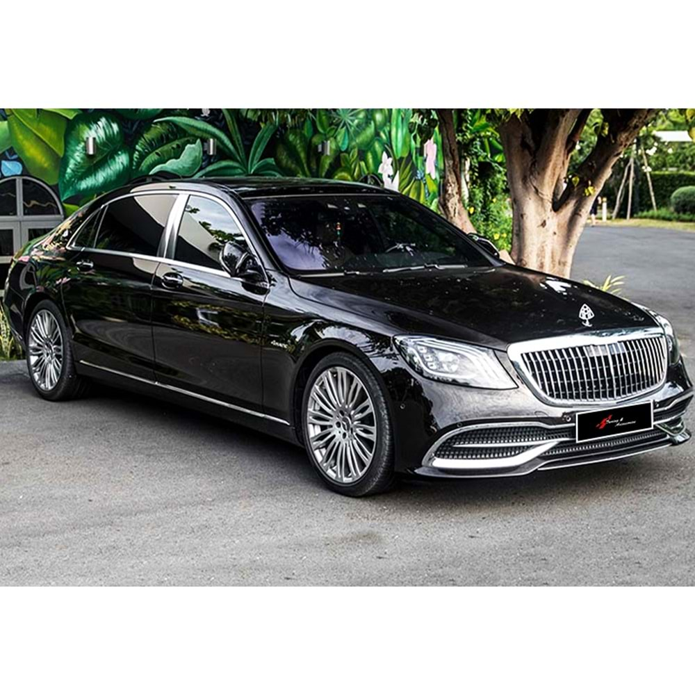 M. Benz W222 2013+ - Body Kit Maybach Stil, İşlemYapılmamış Ham Ürün Yüzeyi, ABS, Set