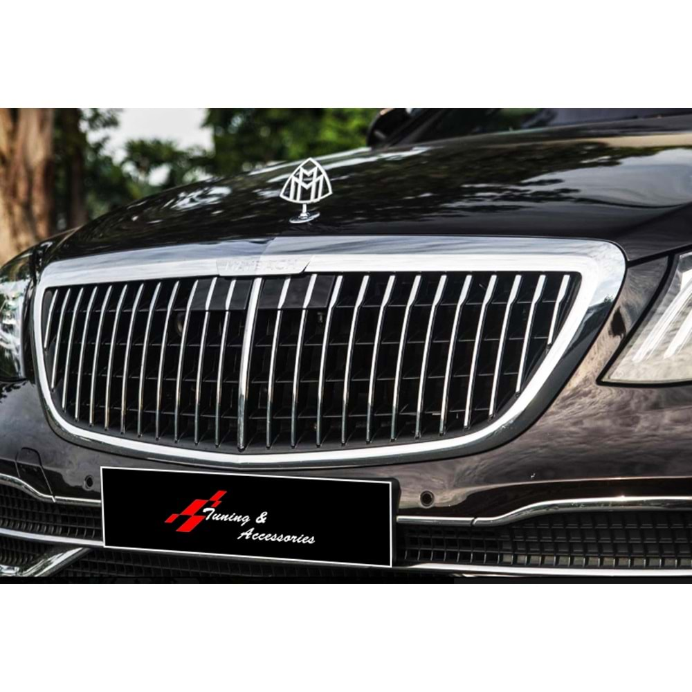 M. Benz W222 2013+ - Body Kit Maybach Stil, İşlemYapılmamış Ham Ürün Yüzeyi, ABS, Set