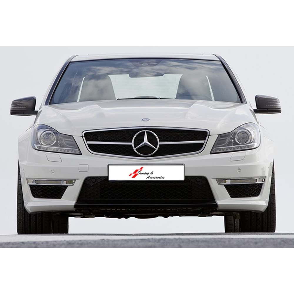 M. Benz W204 FL 2012+ - Body Kit C63 AMG Stil, İşlemsiz Ham Yüzey ABS Set