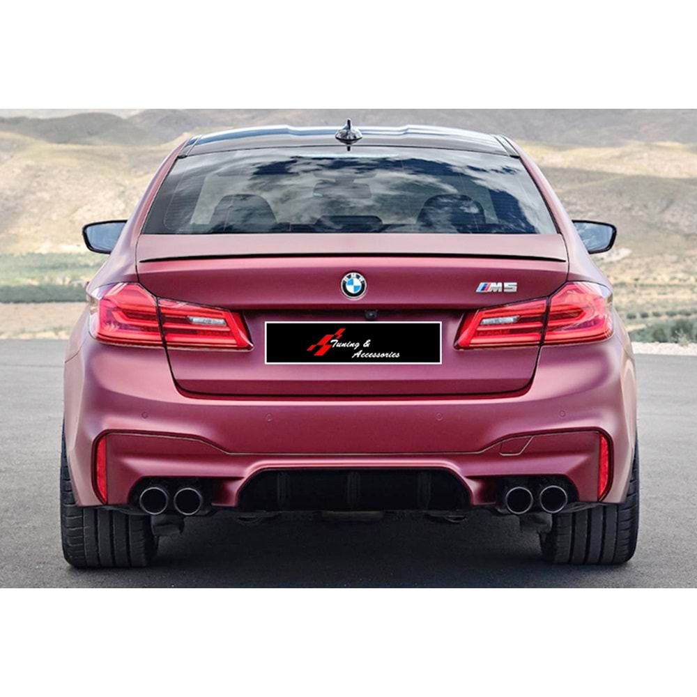 BMW G30 2017+ - Body Kit M5 Stil Chn., Dfzr., İşlem Yapılmamış Ham Ürün Yüzey, ABS, Set