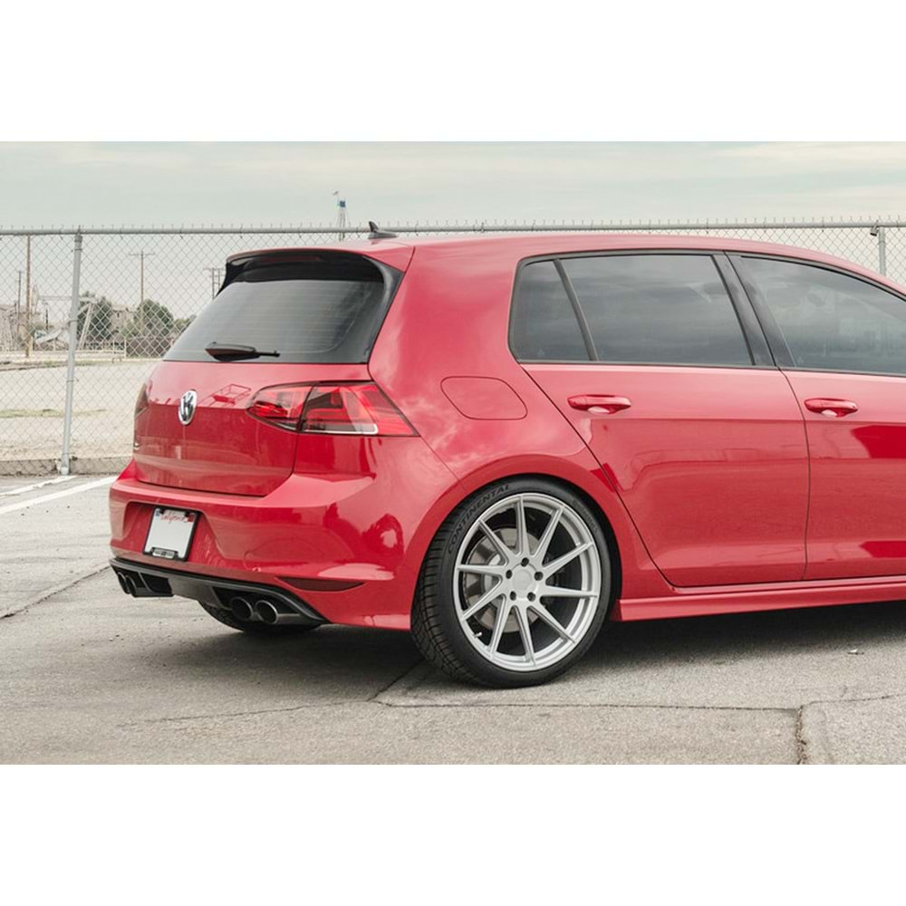 VW Golf Mk7 2012+ - Body Kit R Stil Chn., İşlem Yapılmamış Ham Ürün Yüzeyi, ABS, Set