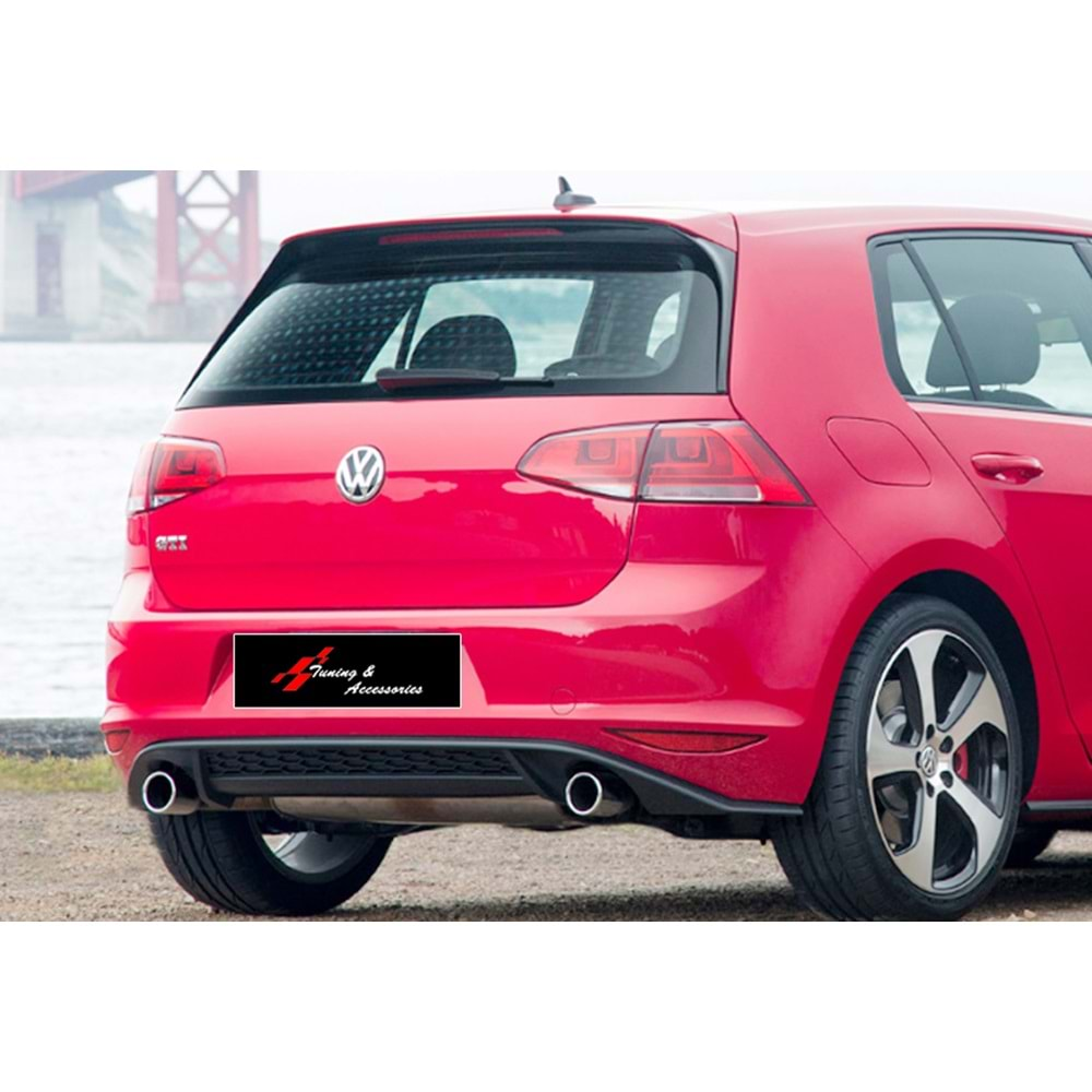 VW Golf Mk7 2012+ - Body Kit GTI Stil Chn., İşlem Yapılmamış Ham Ürün Yüzeyi, ABS, Set