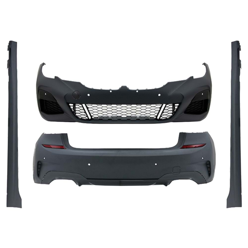 BMW G20 2019+ - Body Kit/Set, M Technic V1 Stil/PDC, İşlem Yapılmamış Ham Ürün Yüzeyi, ABS, Set