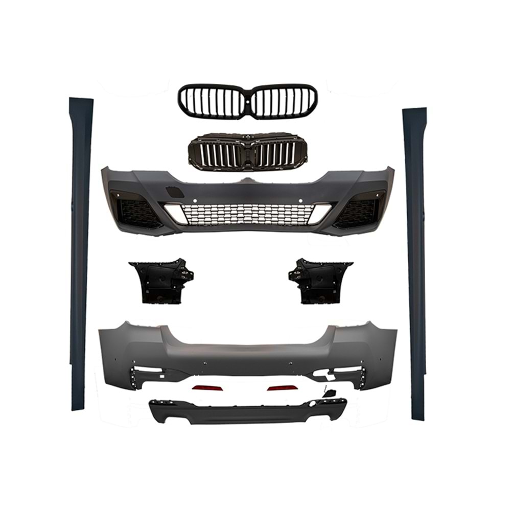BMW G30 LCI 2020+ - Body Kit/Set, M Technic V1 Stil/PCD, İşlem Yapılmamış Ham Ürün Yüzeyi, ABS, Set
