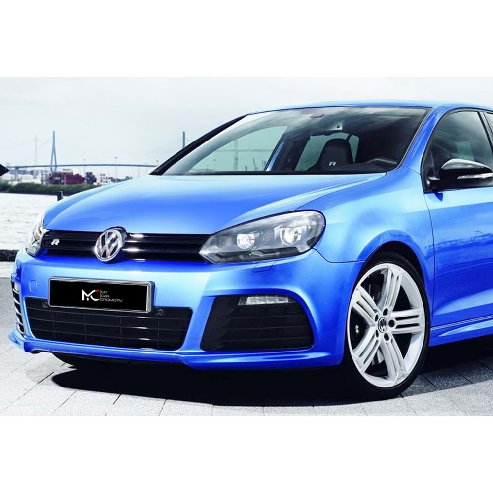 VW Golf Mk6 2008+ - Body Kit/Set, R20 V1 Stil, İşlem Yapılmamış Ham Ürün Yüzeyi ,PP, Set