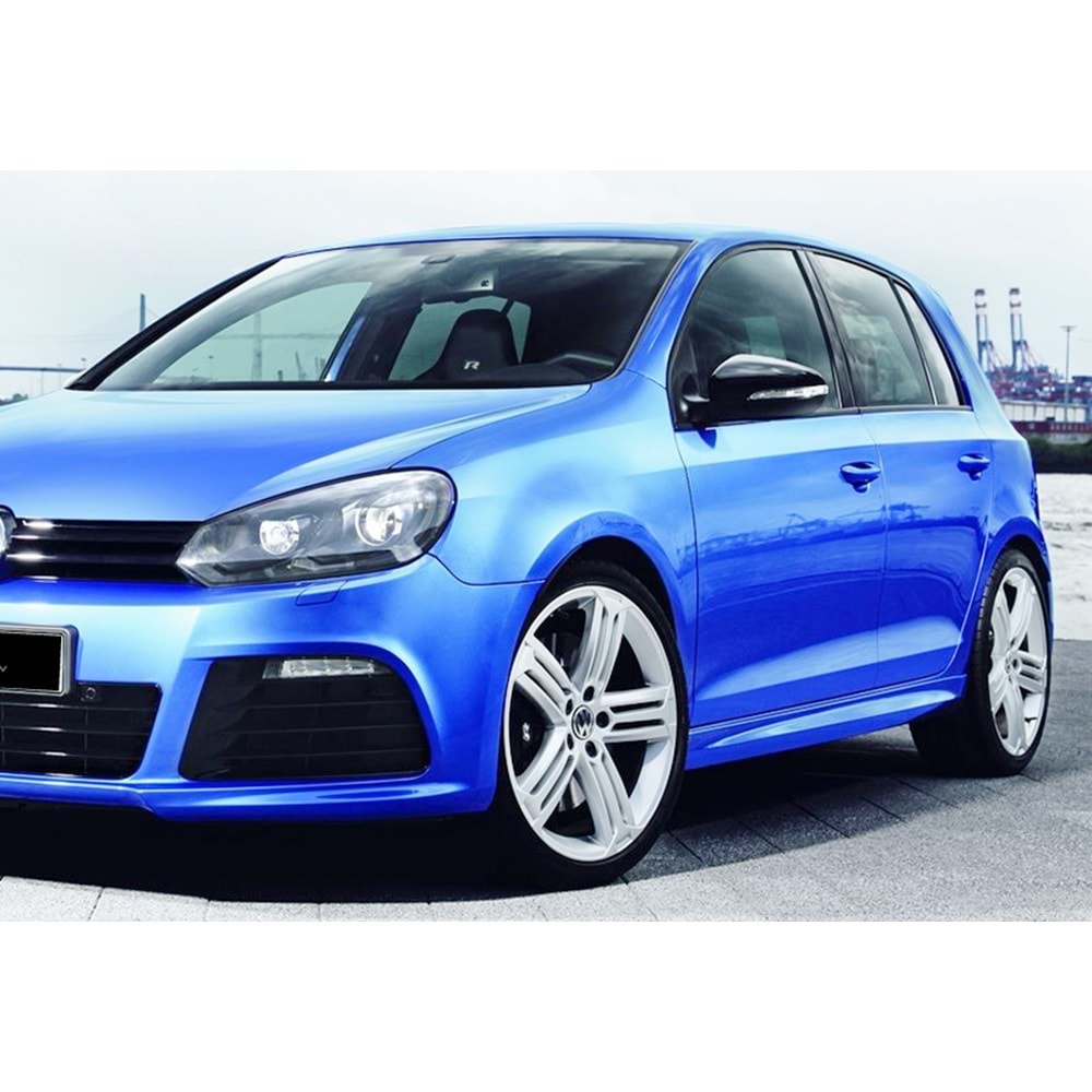 VW Golf Mk6 2008+ - Body Kit/Set, R20 V1 Stil, İşlem Yapılmamış Ham Ürün Yüzeyi ,PP, Set