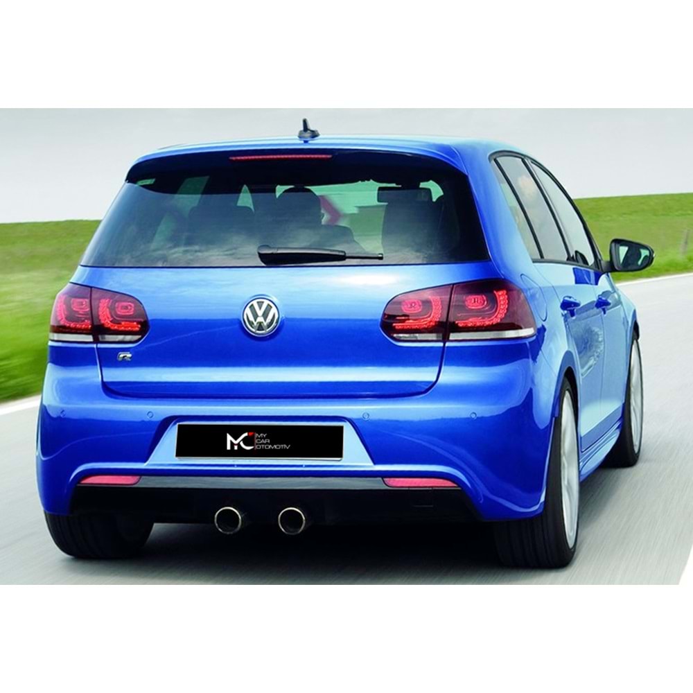 VW Golf Mk6 2008+ - Body Kit/Set, R20 V1 Stil, İşlem Yapılmamış Ham Ürün Yüzeyi ,PP, Set