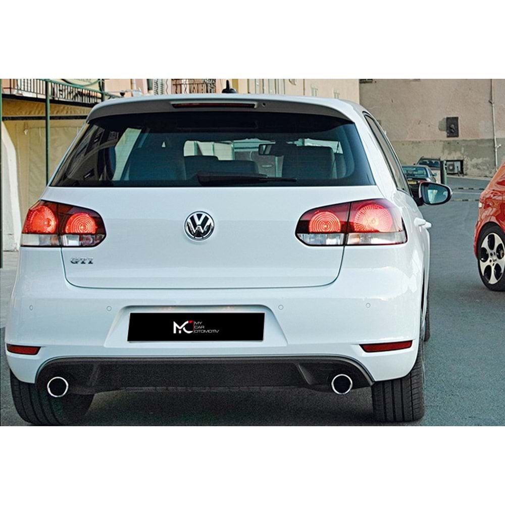 VW Golf Mk6 2008+ - Body Kit/Set, GTI V1 Stil, İşlem Yapılmamış Ham Ürün Yüzey, PP, Set