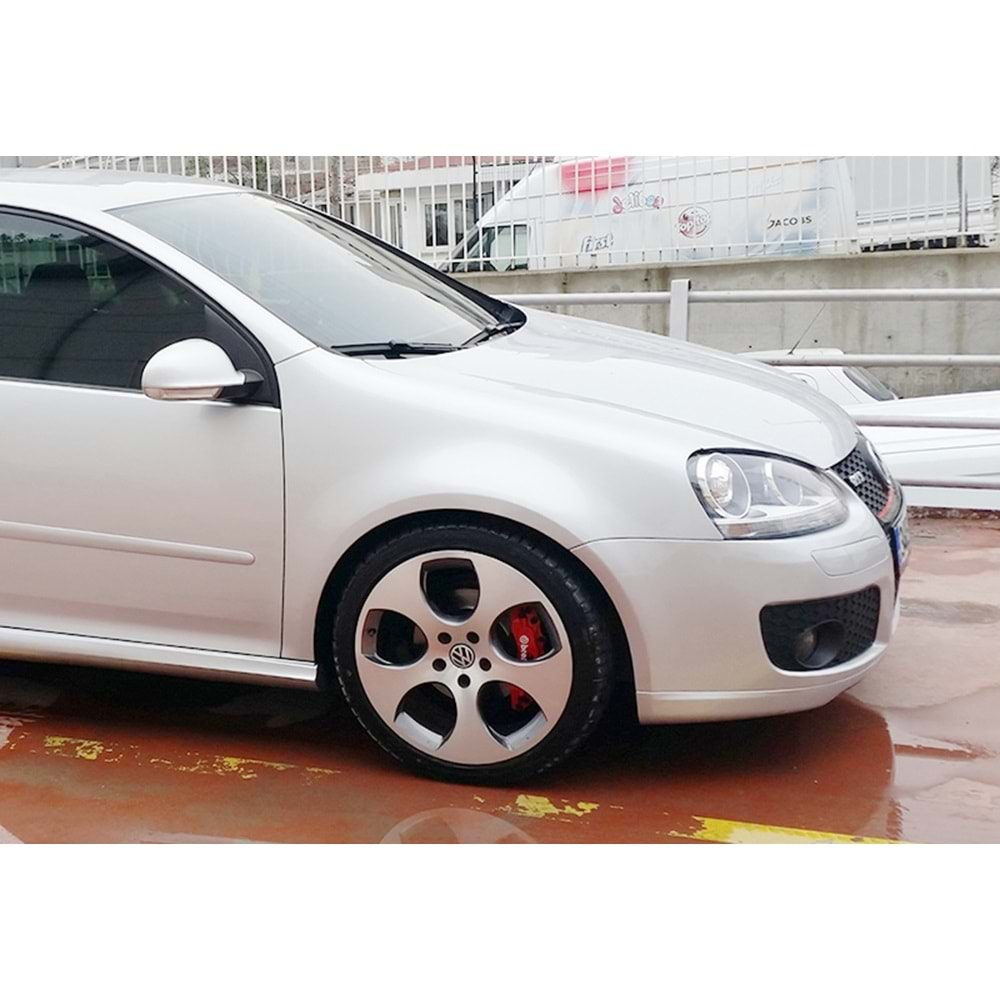 VW Golf Mk5 2003+ - Tampon Ön GTI Stil, İşlemsiz Ham Yüzey ABS Set