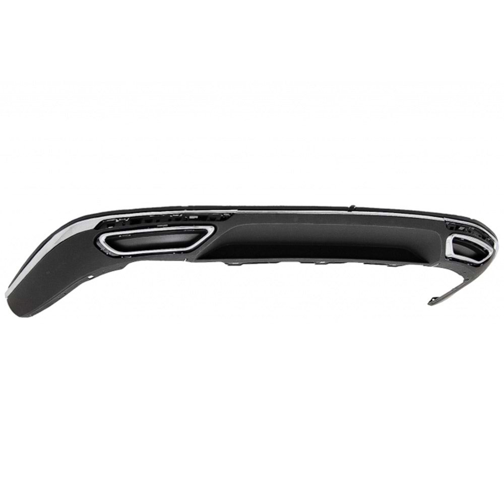 VW Passat B8 2015+ - Body Kit/Difüzör R Line Stil, Egz. Ucu, Mat Siyah Ürün Yüzeyi, ABS