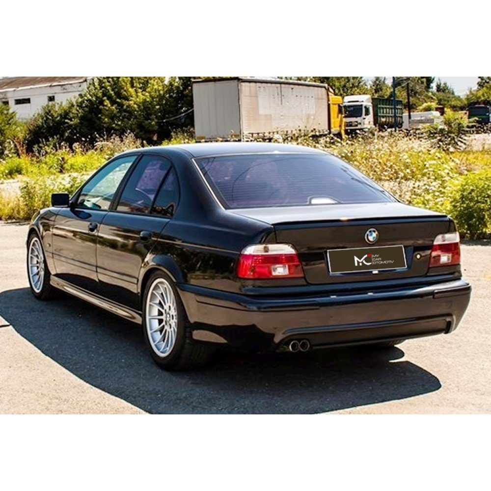 BMW E39 1995+ - Tampon/Arka M5 Stil Chn., Pnjr. Alt, İşlem Yapılmamış Ham Ürün Yüzeyi, ABS, Set