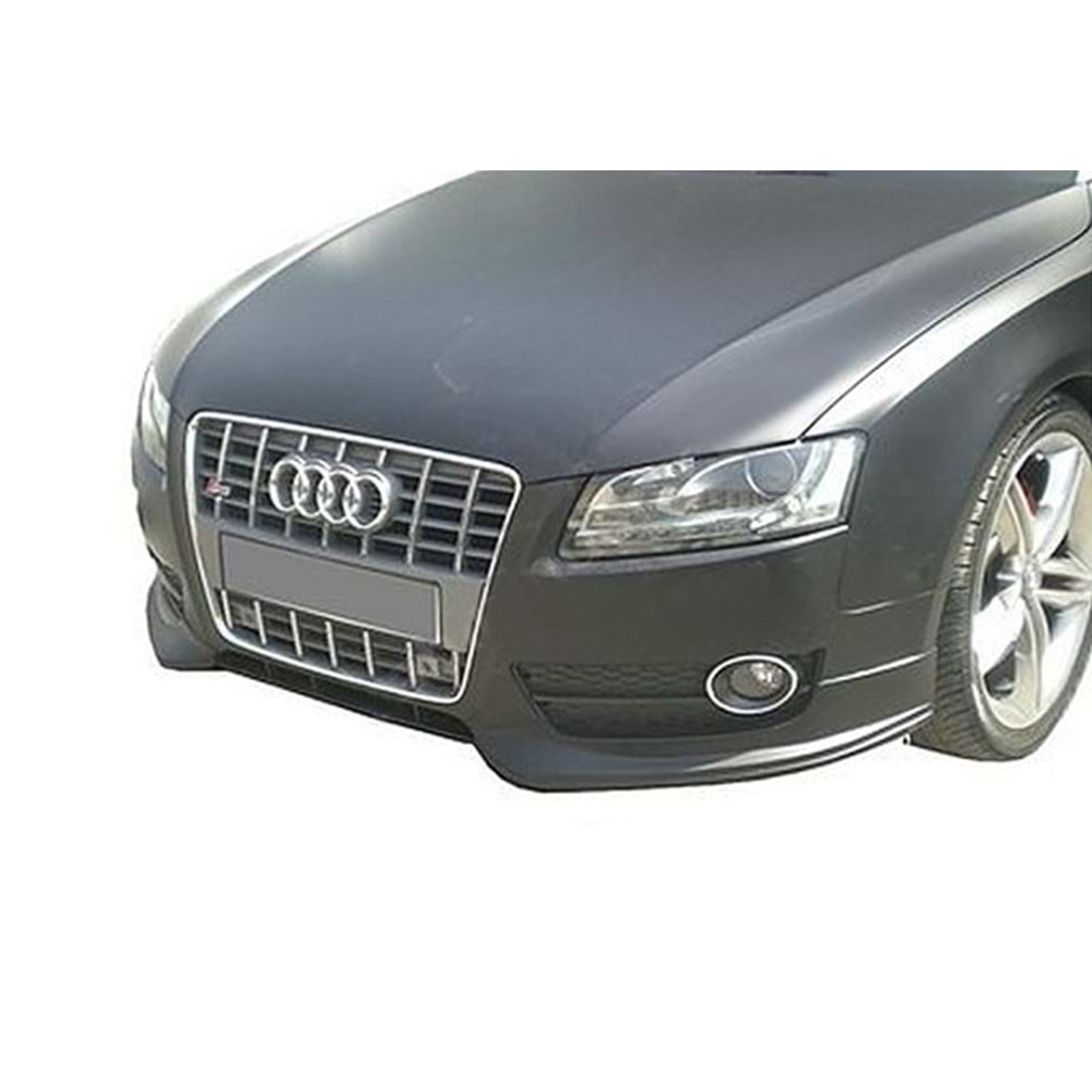 Audi A5 2007+ - Ön Flap S Line Stil, Piano Black Vakum Set