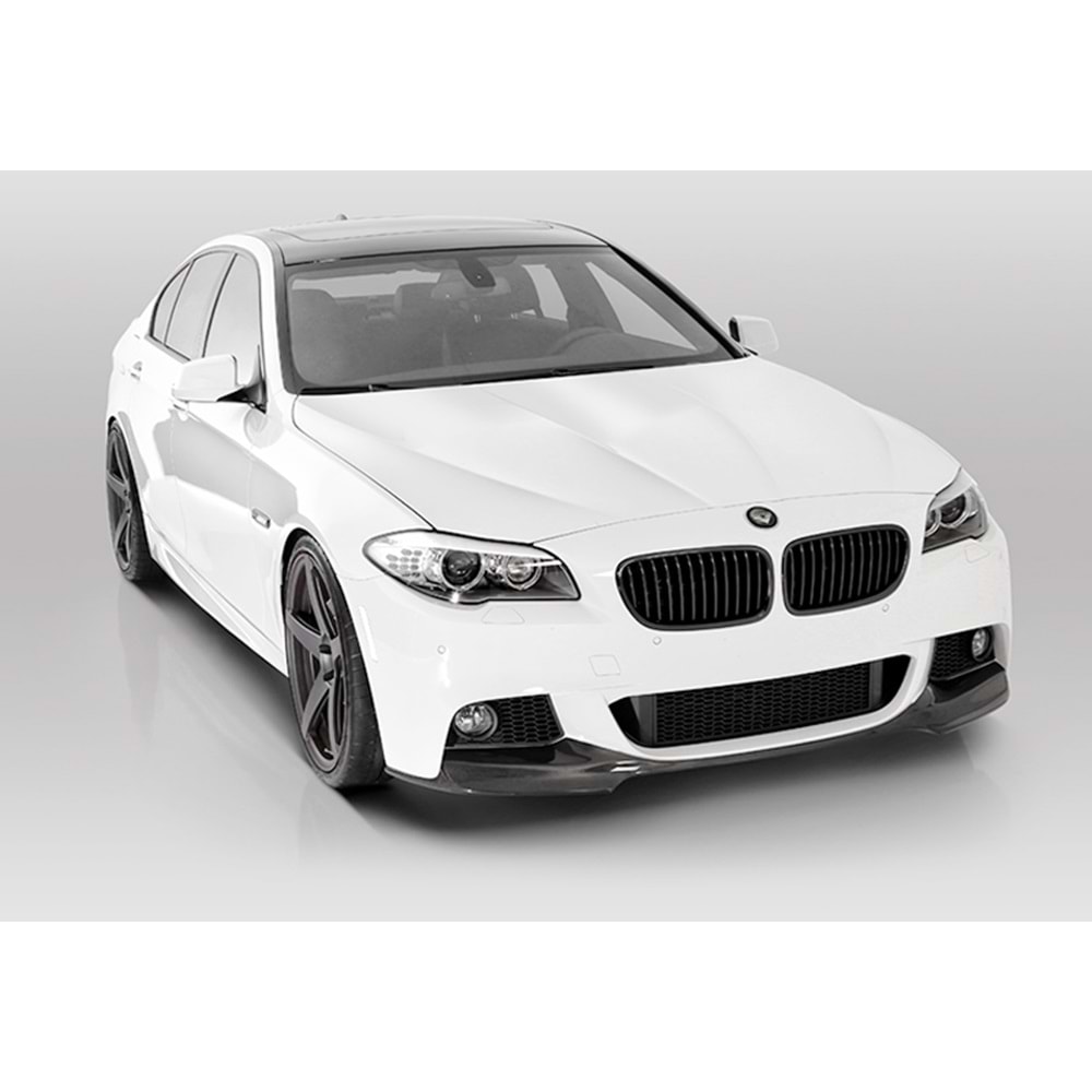 BMW F10 2010+ - Tampon Eki/Ön Vorstainer V1 Stil 1 Parça, Piano Black Ürün Yüzeyi, Vkm.