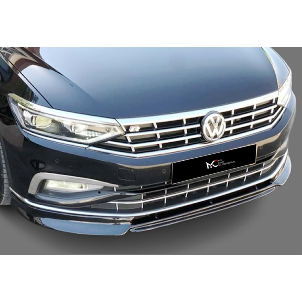 VW Passat B8 FL 2019+ - Ön Ek ABT Stil, İşlemsiz Ham Yüzey Vakum