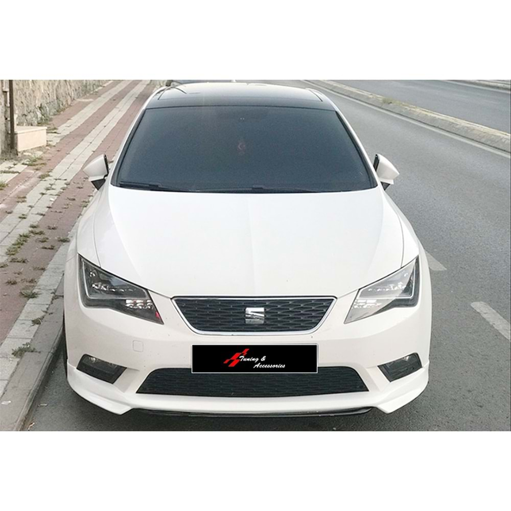 Seat Leon Mk3 2012+ - Ön Ek ABT Stil, İşlemsiz Ham Yüzey Vakum