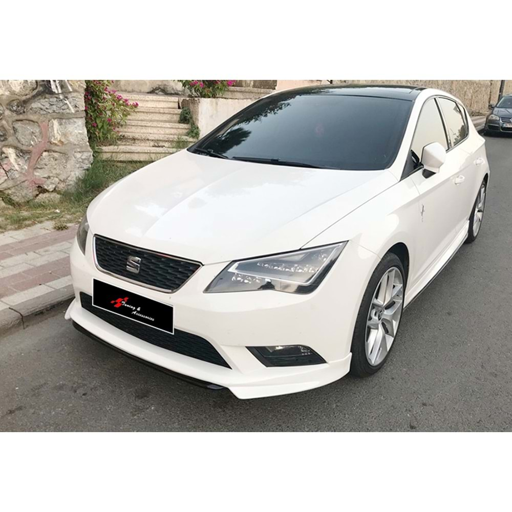 Seat Leon Mk3 2012+ - Ön Ek ABT Stil, İşlemsiz Ham Yüzey Vakum