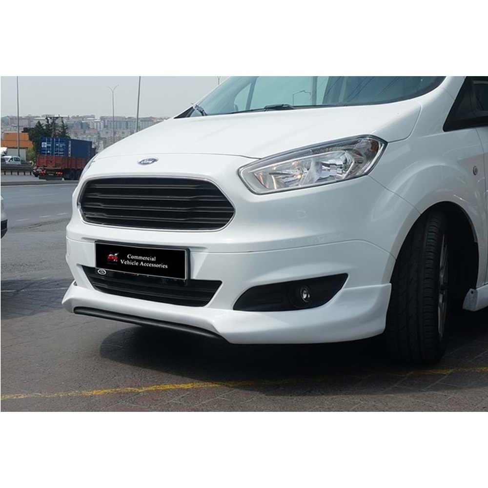 Ford T. Courier Mk1 2014+ - Ön Ek Sport Stil, İşlemsiz Ham Yüzey Vakum