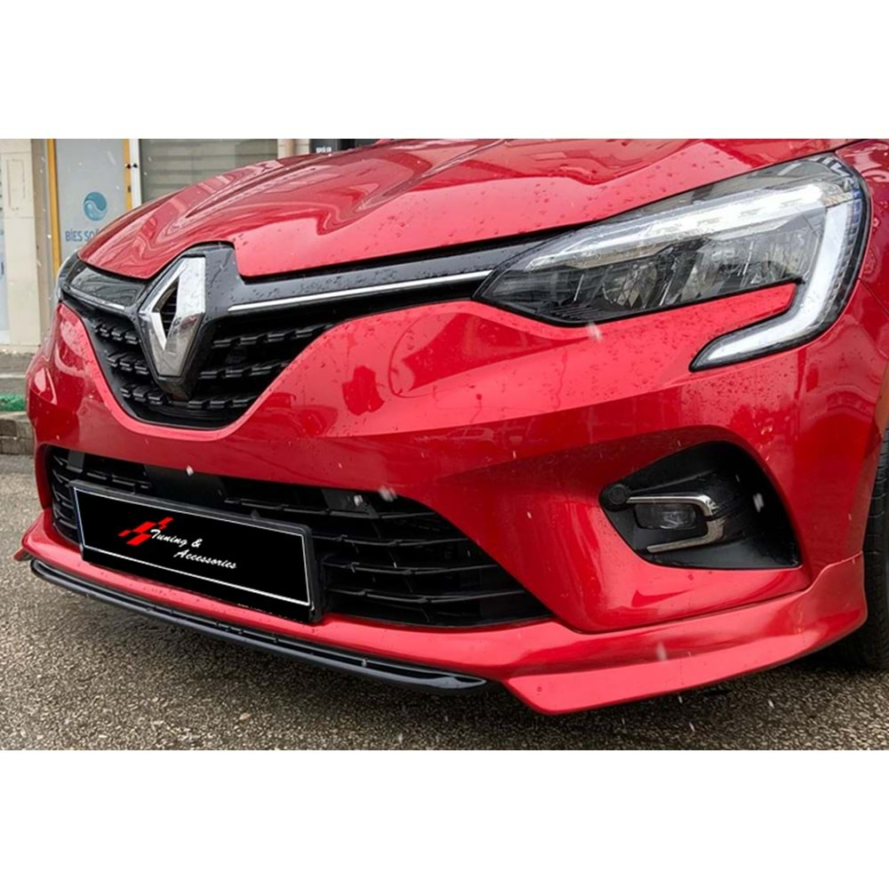 Renault Clio 5 2019+ - Ön Ek ABT Stil, İşlemsiz Ham Yüzey Vakum