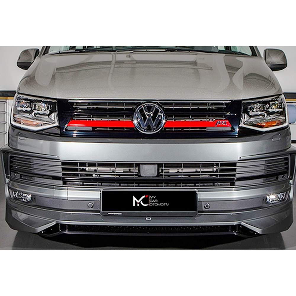 VW Transporter T6.1 2016+ - Ön Ek ABT Stil, İşlemsiz Ham Yüzey Vakum Set