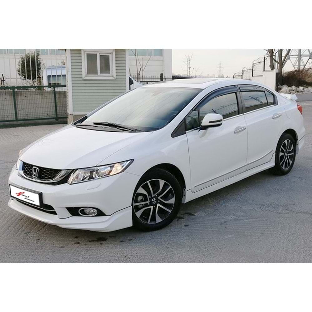 Honda Civic FB7 2012+ - Ön Ek Modulo Stil, İşlemsiz Ham Yüzey Vakum