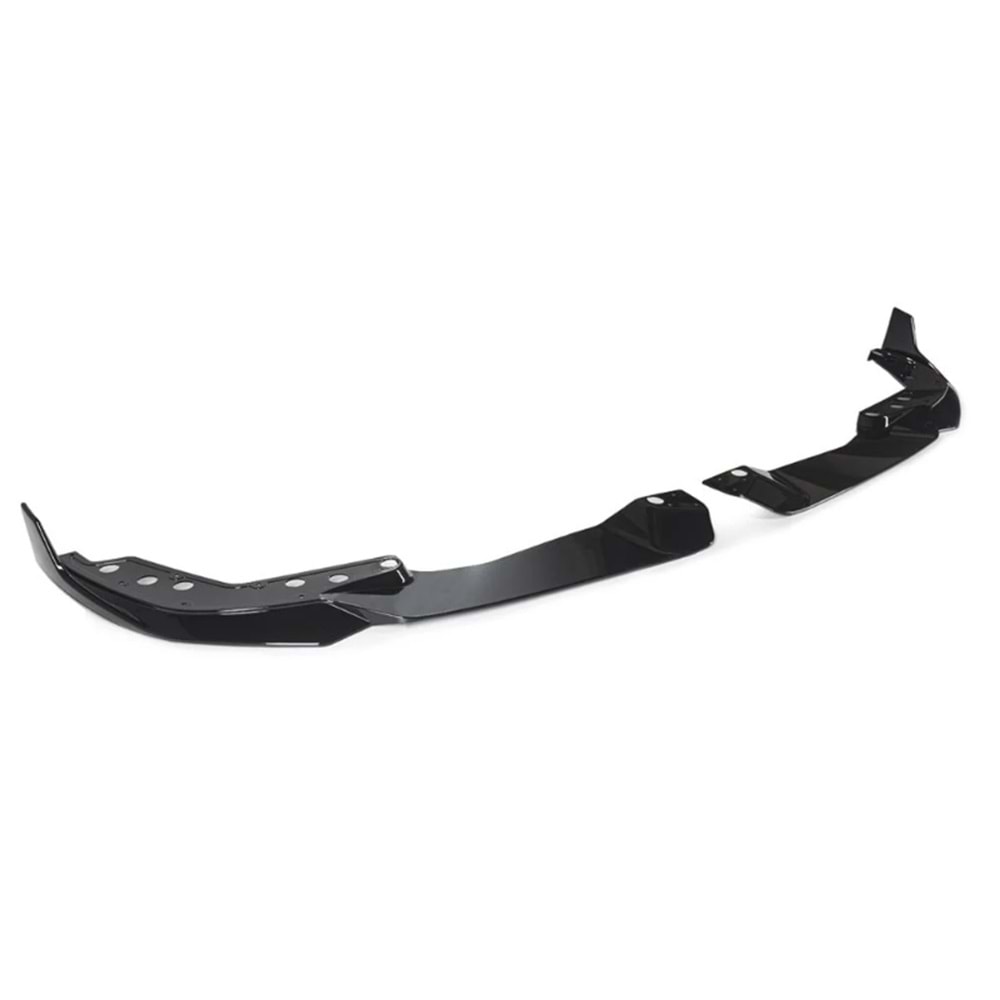 BMW G20 LCI 2022+ - Tampon Lipi/Ön, M Sport V2 Stil ,2 Parça, Piano Black Boyalı Ürün Yüzey, ABS, Set