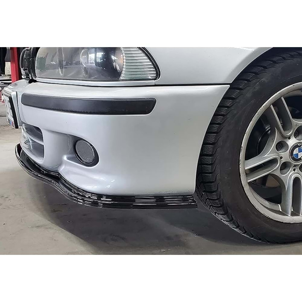 BMW E39 1995+ - Tampon Lipi/Ön Hamann Stil 1 Parça, Piano Black Ürün Yüzeyi, Vakum