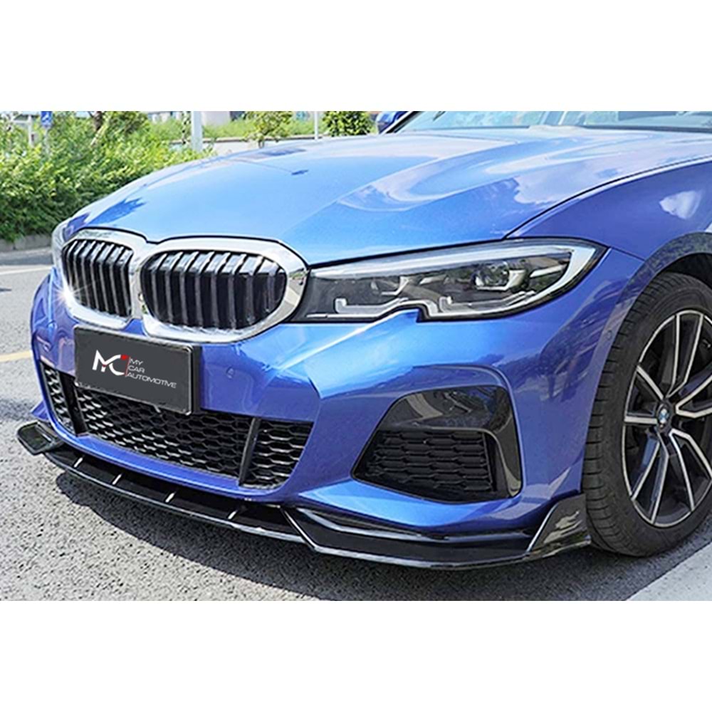 BMW G20 2019+ - Ön Lip Max A Plus+ 330i M Sport Stil, Piano Black Vkm.
