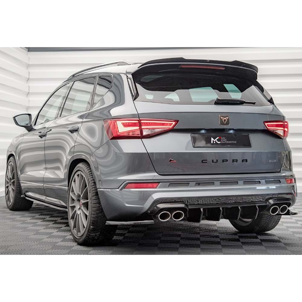 Seat Cupra Ateca Mk1 2018+ - Body Kit A Plus+ Cupra V1 Stil, Piano Black Parlak Ürün Yüzeyi Vkm