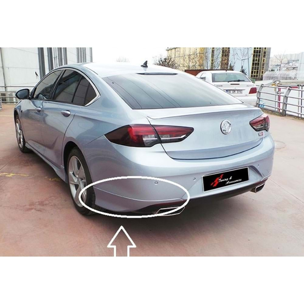 Opel Insignia B 2017+ - Arka Flap OPC Line Stil, İşlemsiz Ham Yüzey Vakum Set