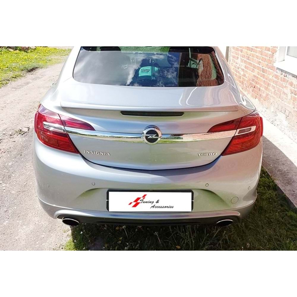 Opel Insignia A FL 2013+ - Arka Ek OPC Line Stil, İşlemsiz Ham Yüzey Yüzey Vakum