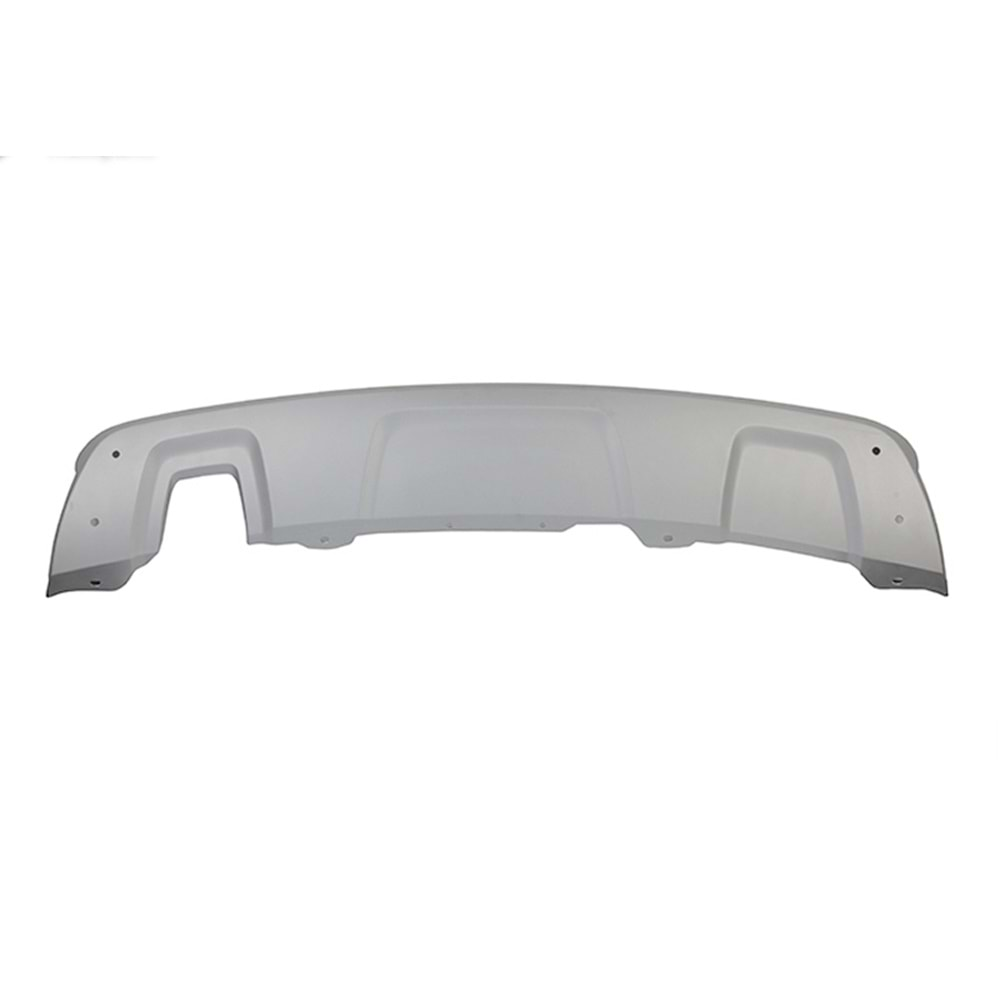 Dacia Duster 1 2009+ - Arka Plate Oem Stil, Mat Gri ABS