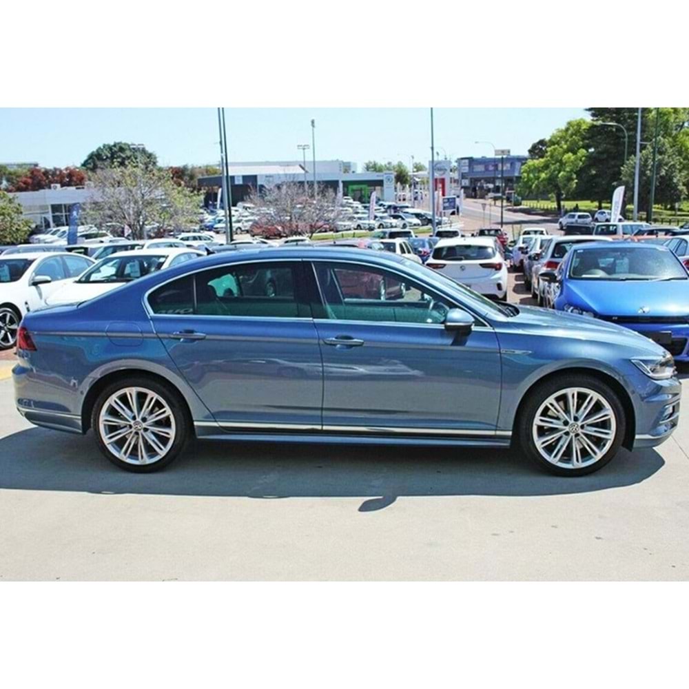 VW Passat B8 2015+ - Body Kit R Line Stil, Pnjr. Difüzör Ham İşlemsiz Yüzey Set ABS