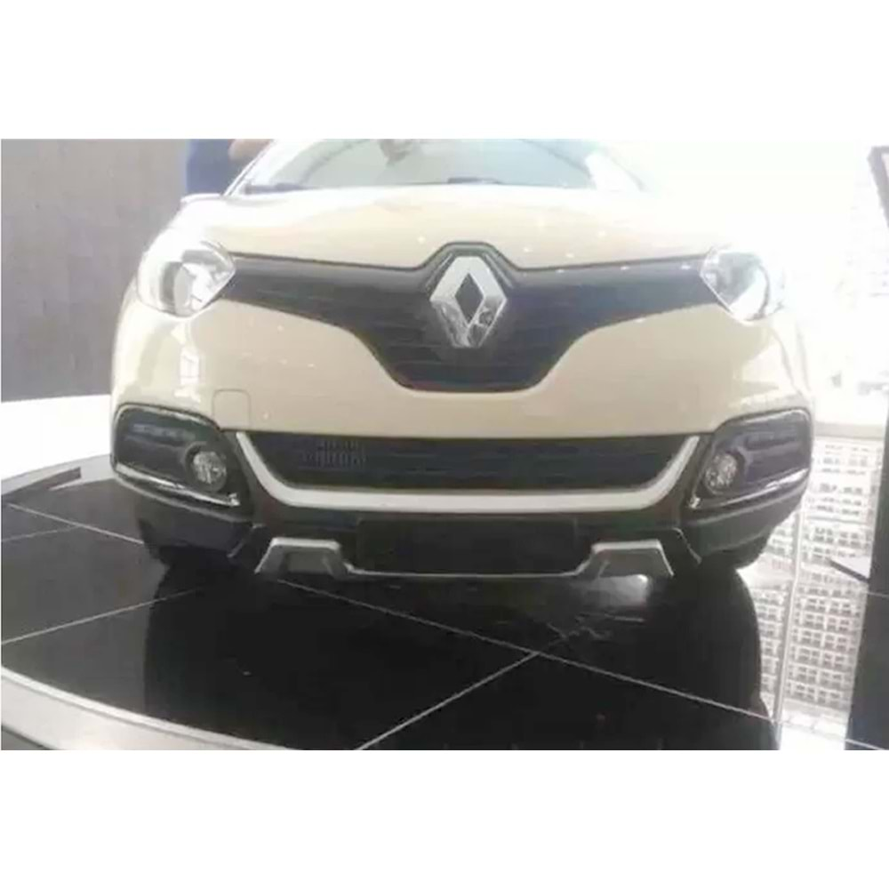 Renault Captur 2013+ - Koruma Barı Elit Ön ve Arka, Krm. Gri Siyah ABS Set