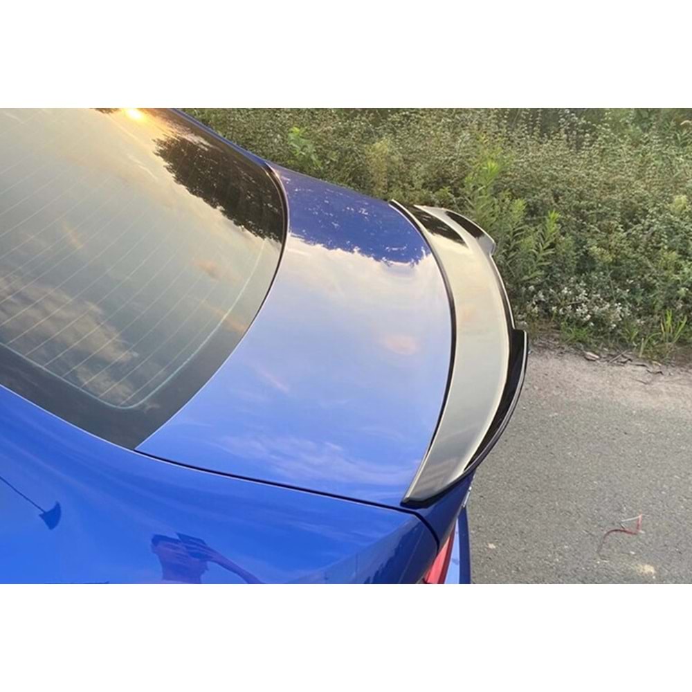 BMW G20 2019+ - Spoiler PSM V1B Stil Bagaj Üzeri, Piano Black ABS