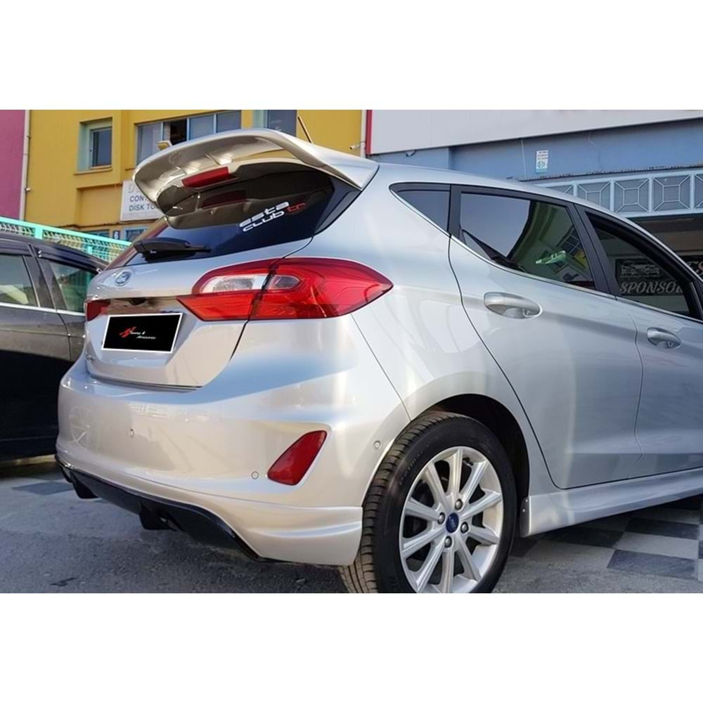 Ford Fiesta Mk7 2017+ - Spoiler Race Tavan Üzeri, Astar Boyalı FRP