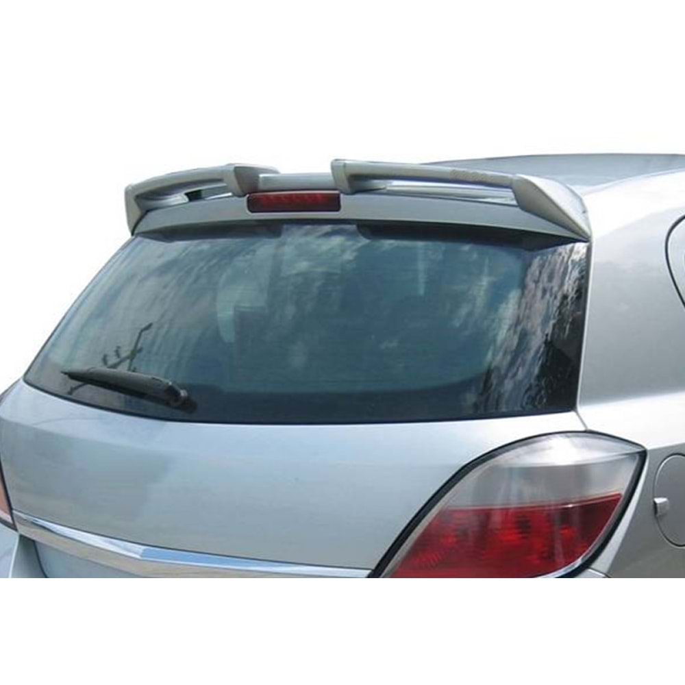 Opel Astra H HB 2004+ - Spoiler OPC Stil Tavan Üzeri, Astar Boyalı FRP