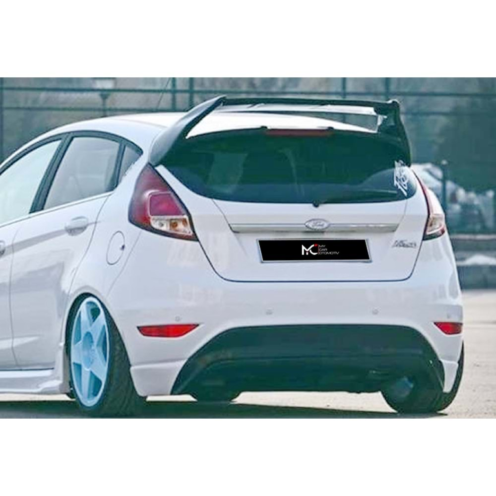 Ford Fiesta Mk6 2008+ - Spoiler RS Stil Tavan Üzeri, Astar Boyalı FRP