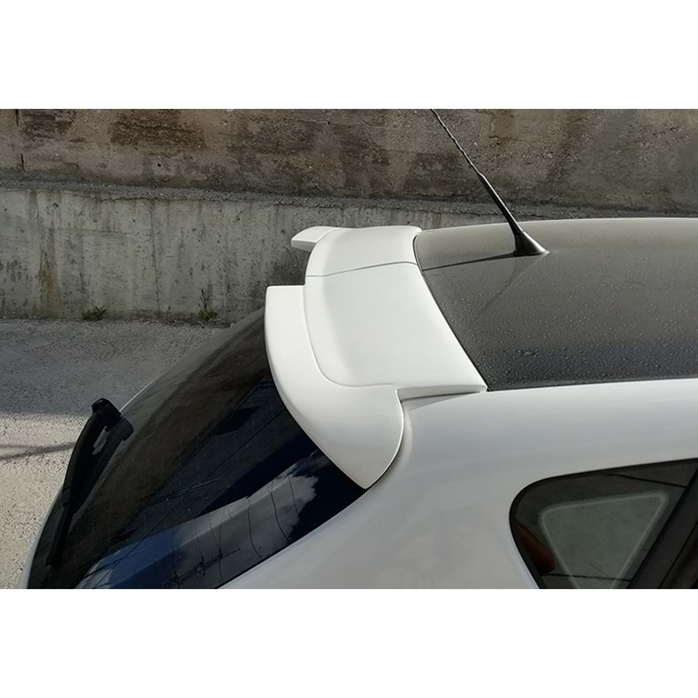 Seat Ibiza Mk4 4D 2008+ - Spoiler Cupra V1D Stil Tavan Üzeri, Piano Black ABS