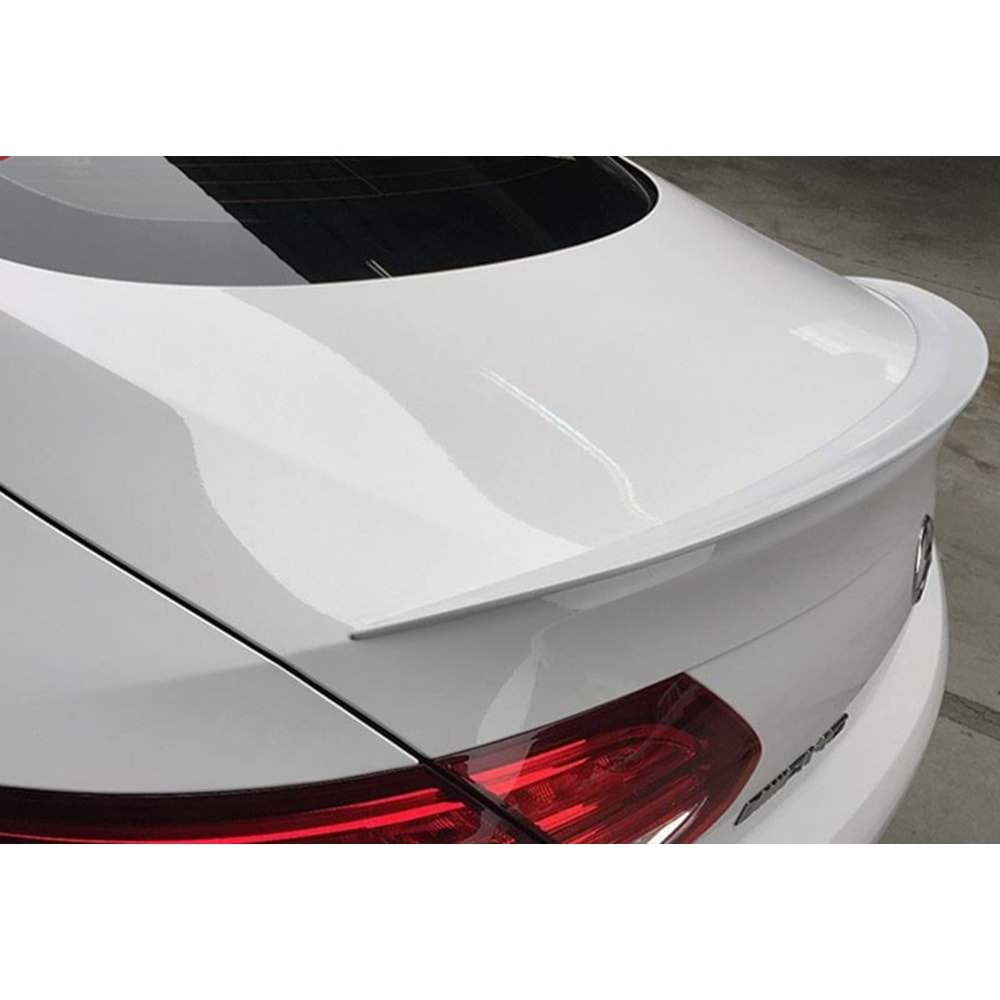 M. Benz C205 2015+ - Spoiler AMG C63 Anatomik Oem Stil Bagaj Üzeri , Piano Black ABS