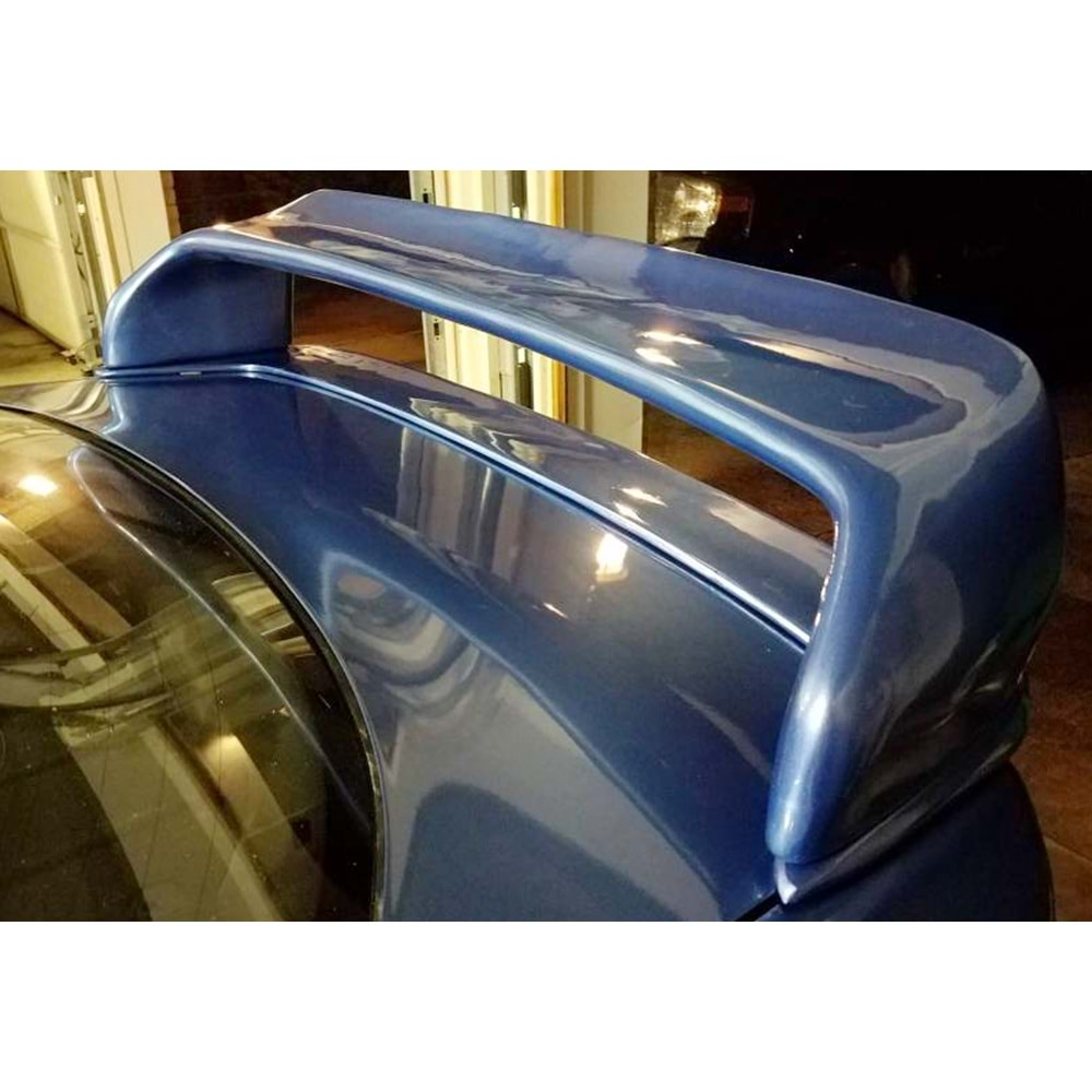 BMW E36 1990+ - Spoiler M3 GT V2B Stil Bagaj Üzeri 4 Parça, Piano Black ABS